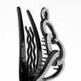 thumbnail image 4 of Elegante boda nupcial señora chica garra cristal Rhinestone pinza de pelo abrazadera horquilla Negro Yuyangstore Pinza para el cabello de cristal, 4 of 8