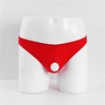 thumbnail image 3 of Ohufall Mens Underwear Sexy Mini Men's Thong Personality Hoop Fashion Low Waist T Pants Swimsuit Underwear Clearance, 3 of 7