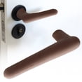 thumbnail image 2 of Silicone Anti-Collision Anti-Static Door Handle Covers, Easy Install Soft Safety Cushion Protector Gloves for Flat Lever Door Knobs, Ideal for Bedrooms, Bathrooms and Home Office Use, 2 of 4