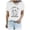 Light Gray, variant on Gunia Halloween T Shirts For Women Ghost Graphic Print Short Sleeve Crew Neck Casual Holiday Tops Plus Size Tee Shirts Black S-5Xl