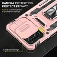 thumbnail image 4 of Allytech for Motorola Moto G Stylus 5G 2023 Phone Case with Ring Holder & Slide Camera Cover, Ring Kickstand Drop Proof Magnetic Heavy Duty Rugged Hybrid Case Cover for Moto G Stylus 5G 2023, Rosegold, 4 of 7