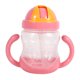thumbnail image 3 of Taza linda del bebé de 280ML Pajita para beber Niños Niños Aprendizaje Biberón Tazas de entrenamiento Rojo, 3 of 5