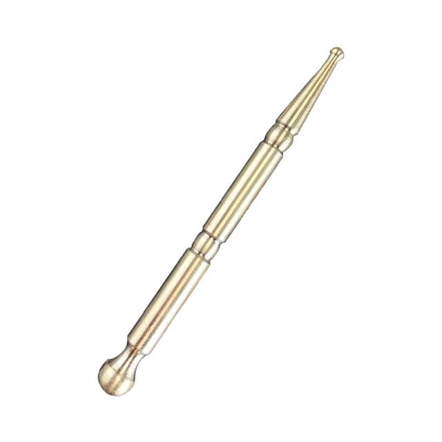 GUANGHONG Barre d'Acupression en Acier Inoxydable Stylo de Massage Manuel Outil de Massage des Tissus Profonds Outils d'Acupuncture Relaxants Rouleau Automatique pour Articulations pour Cuisses et