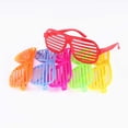 thumbnail image 4 of Adult Children Sunglasses Portable Retro Fancy Glasses Props Club Disco Decoration Eyewear Accessory Party Performance Yellow, 4 of 7