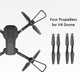 thumbnail image 4 of Sywqhk 2 pares de accesorios de hélice de liberación rápida para V4 UAV RC Drone CW + CCW juegos de cuchillas principales, 4 of 9