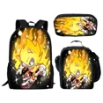 thumbnail image 5 of El conjunto de mochila transfronteriza de Sonic Anime para estudiantes de primaria incluye bolsa de almuerzo y estuche para lápices, material de nailon duradero, 5 of 5