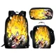 thumbnail image 5 of El conjunto de mochila transfronteriza de Sonic Anime para estudiantes de primaria incluye bolsa de almuerzo y estuche para lápices, material de nailon duradero, 5 of 5