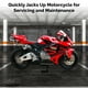 Venom 1,100lb Moto Centre Jack Palan Ciseaux Ascenseur Stand Moto Dirtbike ATV Moto Centre Jack Palan Ciseaux Ascenseur Stand – image 4 sur 9