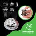 thumbnail image 3 of SinkShroom Bathroom Sink Drain Protector Stainless Steel Hair Catcher with StopShroom Stopper Included, Rust Resistant, Easy to Clean, Durable Design, 3 of 12