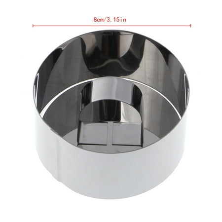 

QUSENLON Stainless Steel Cake Baking Mold Salad Dessert Cake Cheese Heart Bakeware Tools