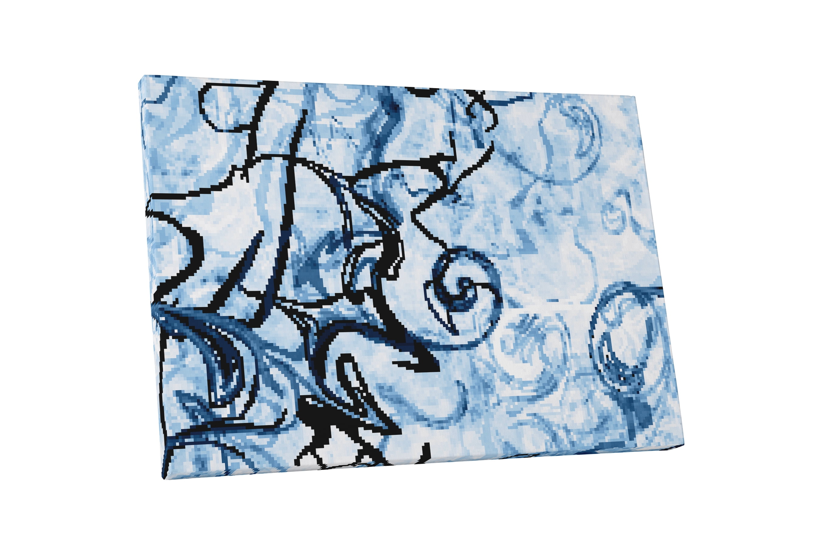 Pingo World 0720QYA3RXS "Smoke and Water Abstract" Gallery Wrapped
