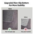 thumbnail image 5 of LUOVEN Plush Soft Shag Area Rug, 8*10 Fluffy Indoor Carpet for Home Bedroom Living Room, Gray, 5 of 7