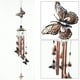 thumbnail image 3 of Carillones de mariposa colgantes al de tono carillones de animales para el pasillo del porche exterior Cola, 3 of 8