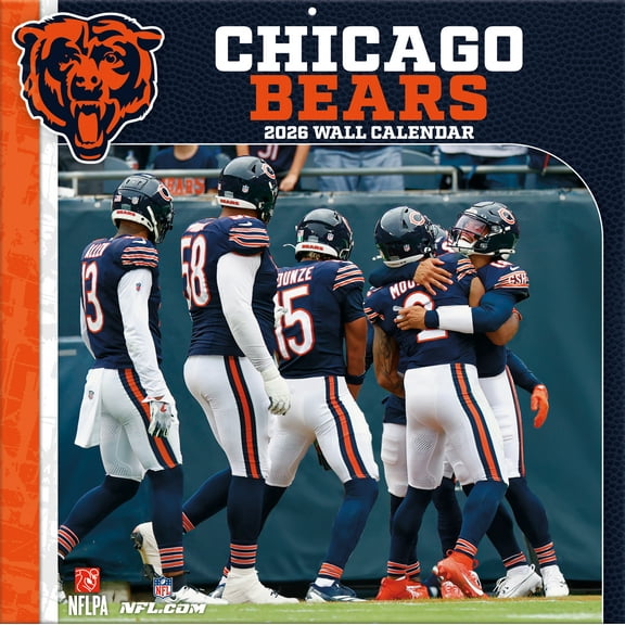 Chicago Bears 2026 12M Turner Wall Calendar - Pf