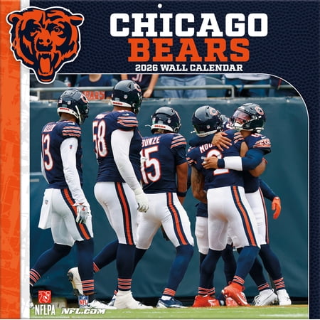 Chicago Bears 2026 12M Turner Wall Calendar – Pf