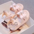 thumbnail image 5 of Eltusu Girls Sandals with Strap, Soft Sole Dance Open Toe Non Slip Summer Shoes Pink Size 11.5(Little Kids), 5 of 6
