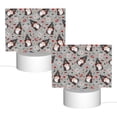 thumbnail image 2 of Cauagu Halloween Gnome for Rectangle Acrylic Night Light - Acrylic Modern Bedside Light with LED Light Lamp Base - Decorative Night Lamp for Restaurant Bar Cafe Shop, 2 of 9