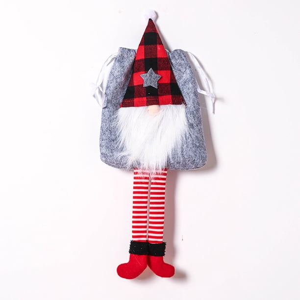 Decoraciones de Halloween, adornos de Halloween, decoraciones de regalos de Halloween, muñeco sin rostro Rudolph, bolsas de regalo de Navidad, bolsas de regalo de Navidad, cajas de almacenamiento