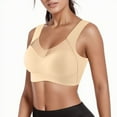 thumbnail image 3 of Sngxgn Women's Full Figure Beauty Back Smoothing Bra(Beige,XL), 3 of 9