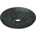 thumbnail image 3 of Ekena Millwork 20 1/8"OD x 3 7/8"ID x 1 7/8"P Berkshire Ceiling Medallion (Fits Canopies up to 6 3/8"), Hand-Painted Painted Turtle Crackle, 3 of 7