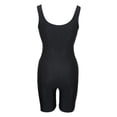 thumbnail image 4 of Adorerex Women's Sunfire Lycra Unitard Swimsuit in Black/Orange, Size S, 4 of 5