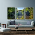 thumbnail image 2 of IDEA4WALL Framed Canvas Wall Art for Living Room, Bedroom Beautiful Nature Norway Landscape Canvas Prints for Modern Home Decoration Ready to Hang - 24"x36"x3 Panels, 2 of 4