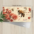 thumbnail image 2 of License Plate, Bees and Roses with "Bee Mine" Decorative Front,Personalized Stainless Steel License Plate Cover For Men Women,12.2" X 6.2", 2 of 6