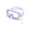 Purple, variant on Anti-Fog UV Protection Swimming Goggles with Nose Clip, Light Blue, 1 Pack