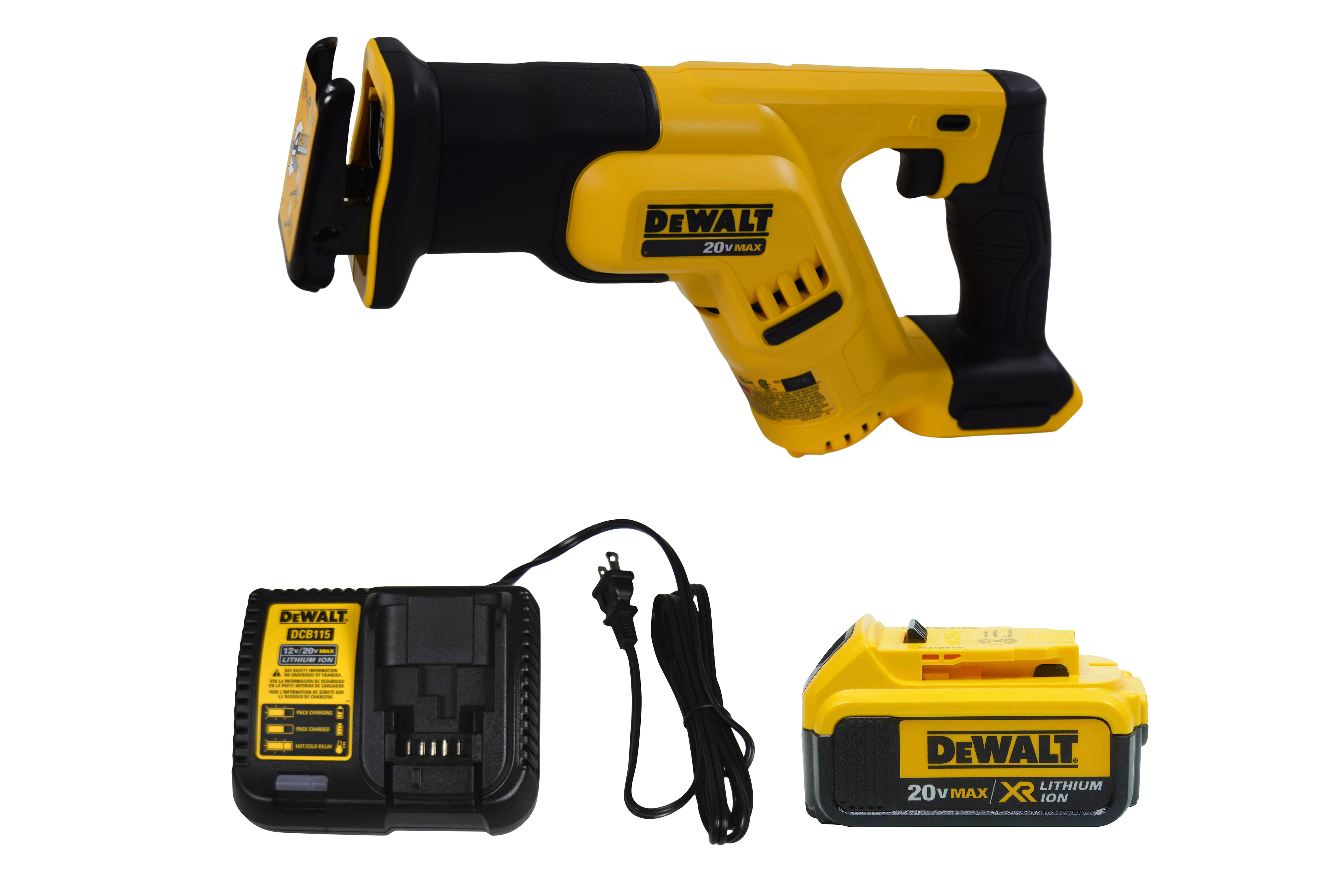 Dewalt DCS387B 20V Reciprocating Saw w/ DCB204 20V 4.0AH Battery