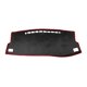 thumbnail image 4 of Cubierta De Salpicadero Antideslizante Estera De Tablero Unique Bargains Rojo Negro Para 14-18 Corolla, 4 of 6