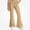 Khaki, variant on HAOTAGS Girls Flared Pants (5-16) Casual Fashionable Long Pants Khaki Size 7