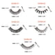 thumbnail image 3 of Unique Bargains 10 pares de pestañas postizas para maquillaje negro DH06-04, 3 of 5