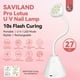 thumbnail image 2 of Lámpara UV SAVILAND de 27 W, luz UV para uñas de gel con sensor inteligente, 2 of 8
