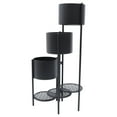 thumbnail image 3 of Miumaeov Metal Plant Stand, 6 Tier Indoor Outdoor Flower Pot Stand Holder Shelves, Foldable Decorative Display Rack for Potted Plant for Patio Garden, Living Room, Corner Balcony & Bedroom (Black), 3 of 9