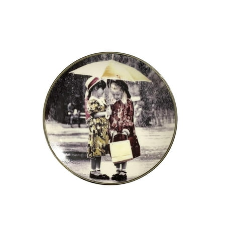 Kim Anderson's Pretty as a Picture 6" Decorative Plate "Nothing Can Dampen Our Friendship", 1996