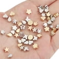 thumbnail image 6 of U8MO Star/Heart/Flower/Crown/Butterfly/Teardrop Shape Gold/Silver CCB Plastic Beads-G-Butterfly, 6 of 6