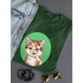 thumbnail image 3 of Weird Cat T-Shirt Women -Kayomi Harai Designs, Female XX-Large, 3 of 4