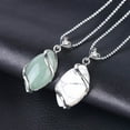 thumbnail image 2 of Collier & Pendentif pour Femmes Pendentifs Forme d'Il de Cheval Perles Colliers Tendance Hommes, 2 of 6