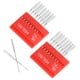 thumbnail image 4 of Agujas para máquinas de coser domésticas, 20 piezas, agujas para máquinas de coser, accesorios DIY, tecnología de vanguardia Jadeshay  A, 4 of 8