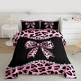 thumbnail image 2 of Castle Fairy Fashion Ribbon Bowtie Twin Comforter Sets,Bling Crystal Bedding Set, 2 of 8