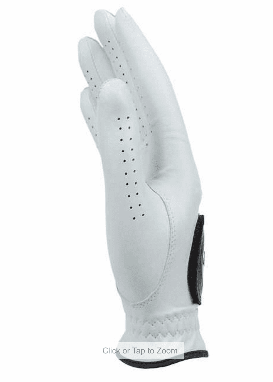 Kirkland Golf Gloves Premium Cabretta Leather 4 Pack White Small (Right Hand)