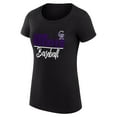 thumbnail image 2 of Women's G-III 4Her by Carl Banks  Black Colorado Rockies Team Graphic Fitted T-Shirt, 2 of 3