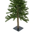 thumbnail image 4 of Northlight Slim Alpine Artificial Christmas Trees - 5'- Unlit - Set of 3, 4 of 5