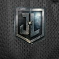 thumbnail image 5 of Justice League Movie Logo Mens Lined Mesh Shorts, Black, Large, 5 of 6