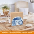 thumbnail image 4 of Blue Gates Flowers Floral Napkin Holders for Tables Napkin Stand Paper Holder Organizer Tabletop Tissue Box Dispenser, 4 of 8