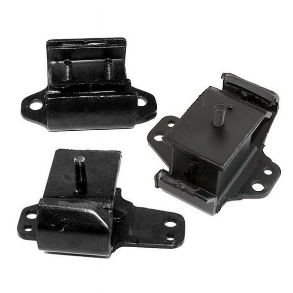 K2027 Fits 1998-2004 Nissan Frontier 2.4L 2WD Engine Motor & Trans Mount Set 3pcs : A7318, A2718, A7334