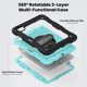 thumbnail image 3 of Funda Protectora para IPad Pro de 11 Pulgadas (M4) 5ª Generación 2024 con Soporte Giratorio de 360 ° (Azul Claropc), 3 of 9