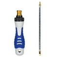 thumbnail image 4 of Adjustable Telescopic Dual-Purpose Ratchet Screwdriver Slotted Cross Screwdriver Precision Screw Driver Bit Repair Hand Tools Blue Smile Home, 4 of 9