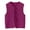 Purple, variant on Women's Stylish V Neck Sleeveless Knit Vest Lightweight Comfortable Casual Outerwear for Everyday Wear