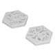 thumbnail image 1 of Molde para hornear de Silicona con patrón de animales Jadeshay 2 unids/set Gris, 1 of 8